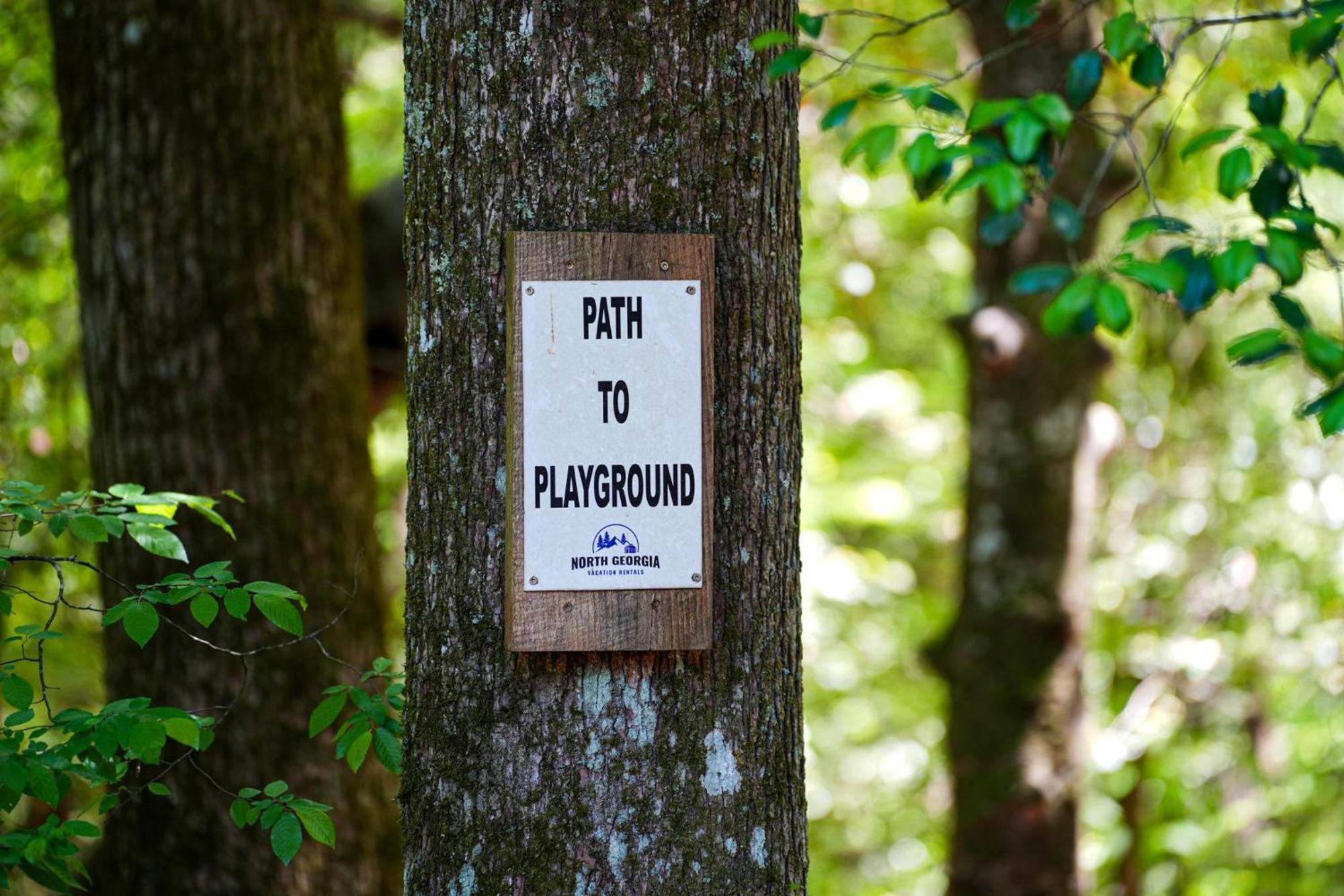 The Big Little Cabin - Hot Tub & Playground Dahlonega Zewnętrze zdjęcie